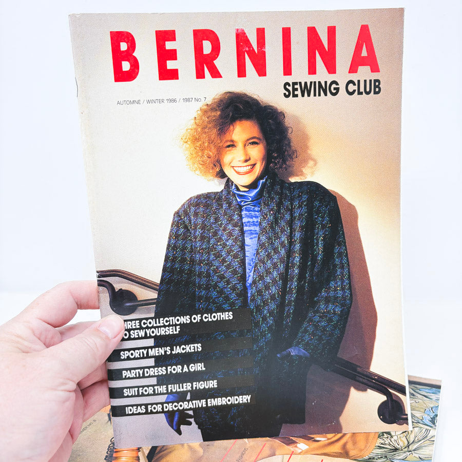 Vintage Bernina Sewing Club Magazines