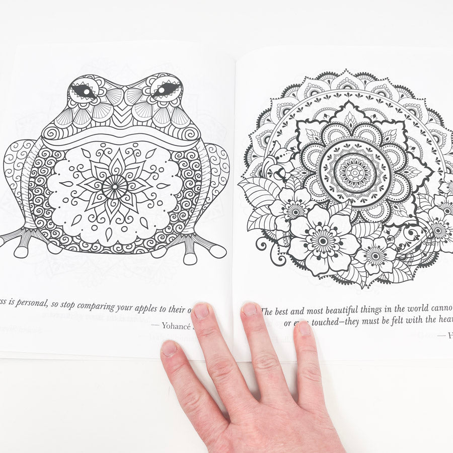 Creative Coloring Book for Adults - Vol 1.