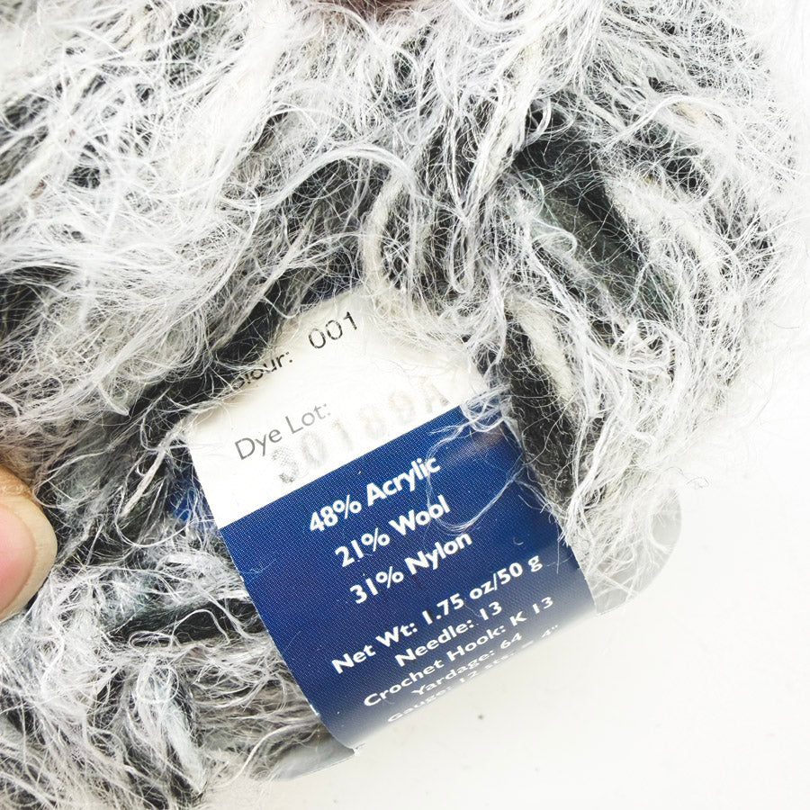 B&W Wild Thing Yarn by N.Y. Yarns