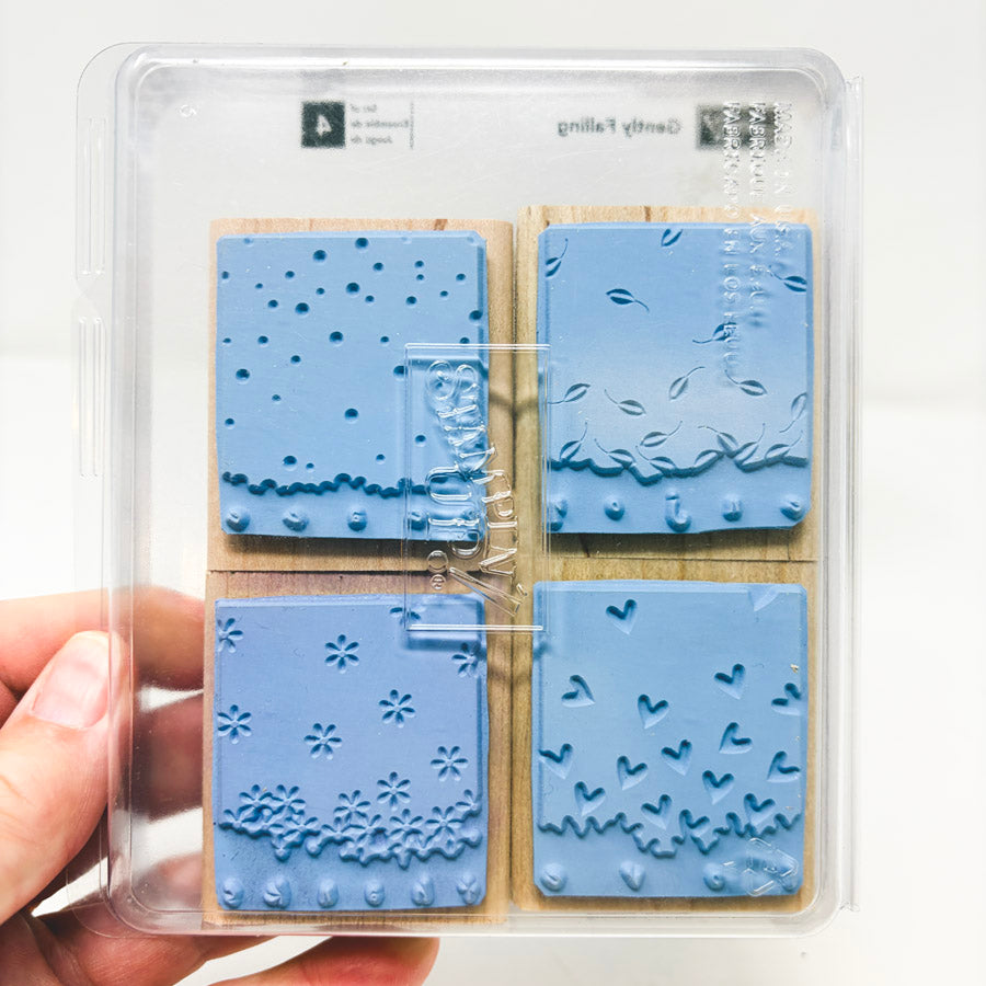 Wood Back Stampin' Up Rubber Stamp Sets
