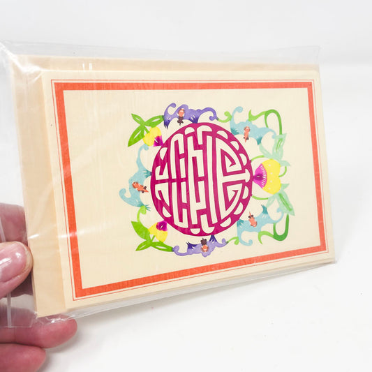 Chinese Paper Cutting Cards - Notecards & Envelopes