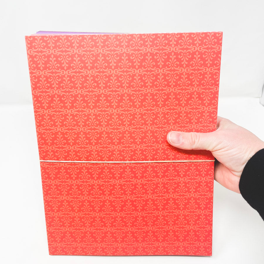 Bundle of Purple, Red, and Orange 8.5 x 11" Cardstock Paper