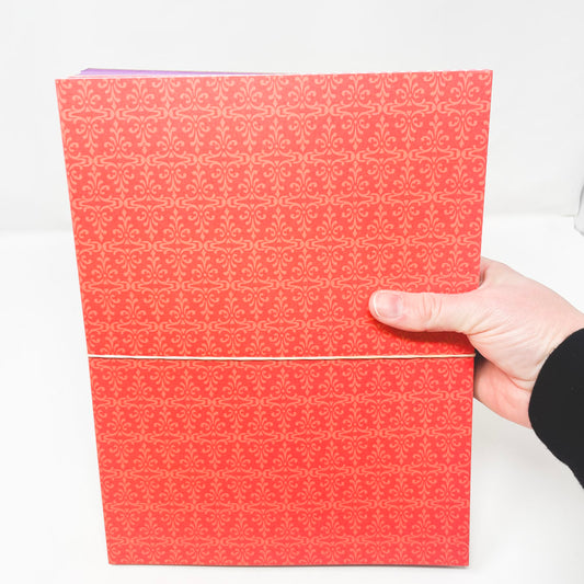 Bundle of Purple, Red, and Orange 8.5 x 11" Cardstock Paper