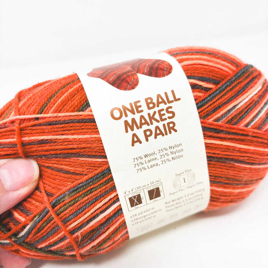 Sock-Ease Yarn by Lion Brand Yarn – Red Hots