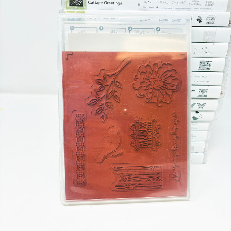 2015 Stampin’ Up Clear Mount Stamp Sets