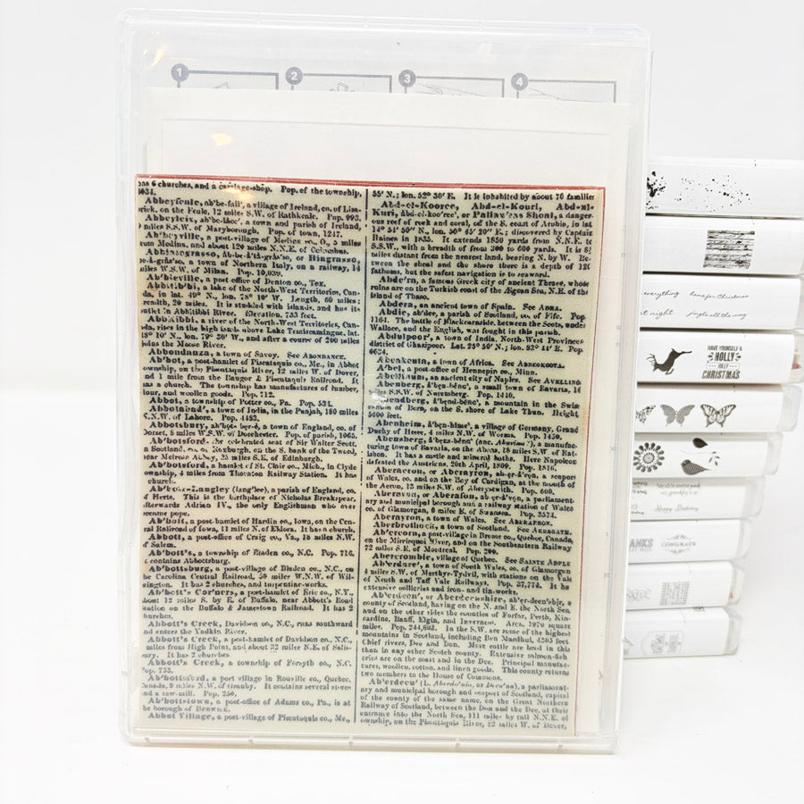 2015 Stampin’ Up Clear Mount Stamp Sets