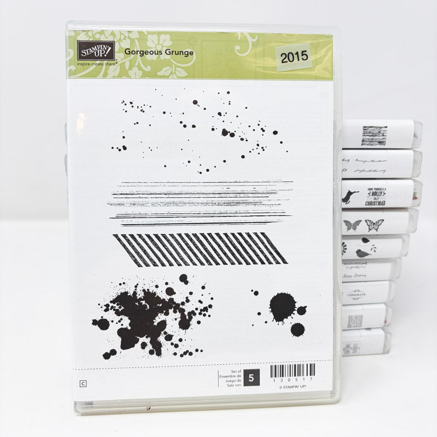2015 Stampin’ Up Clear Mount Stamp Sets