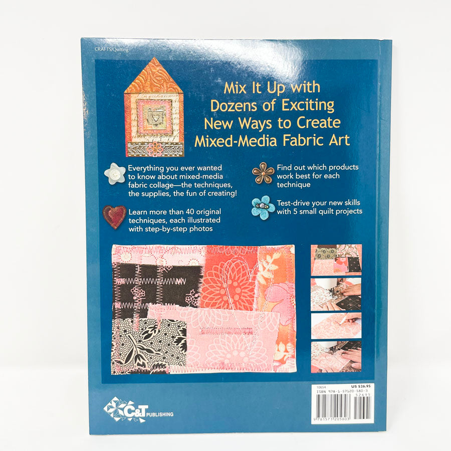 Fabric Art Collage Book by Rebekah Meier