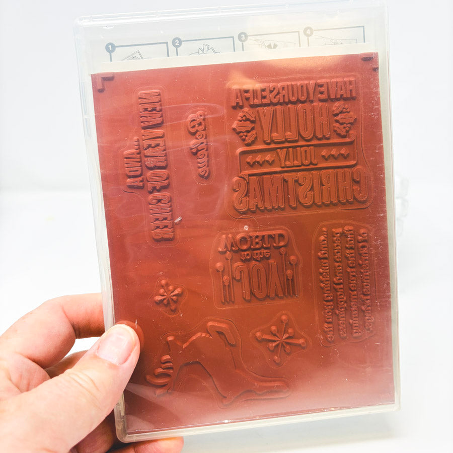 2015 Stampin’ Up Clear Mount Stamp Sets
