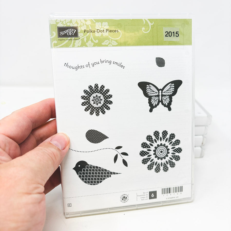 2015 Stampin’ Up Clear Mount Stamp Sets