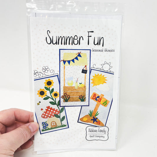 Summer Fun Seasonal Skinnies Quilt Pattern by Ribbon Candy