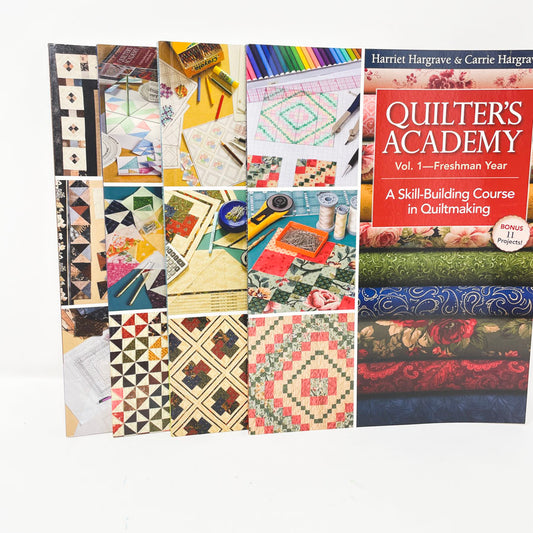 The Quilter's Academy Book Series by Hargrave