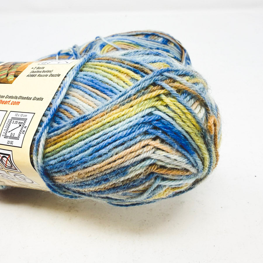 Red Heart Heart & Sole Sock Yarn Bundle (2)