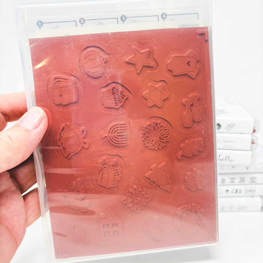 2016 Stampin’ Up Clear Mount Stamp Sets
