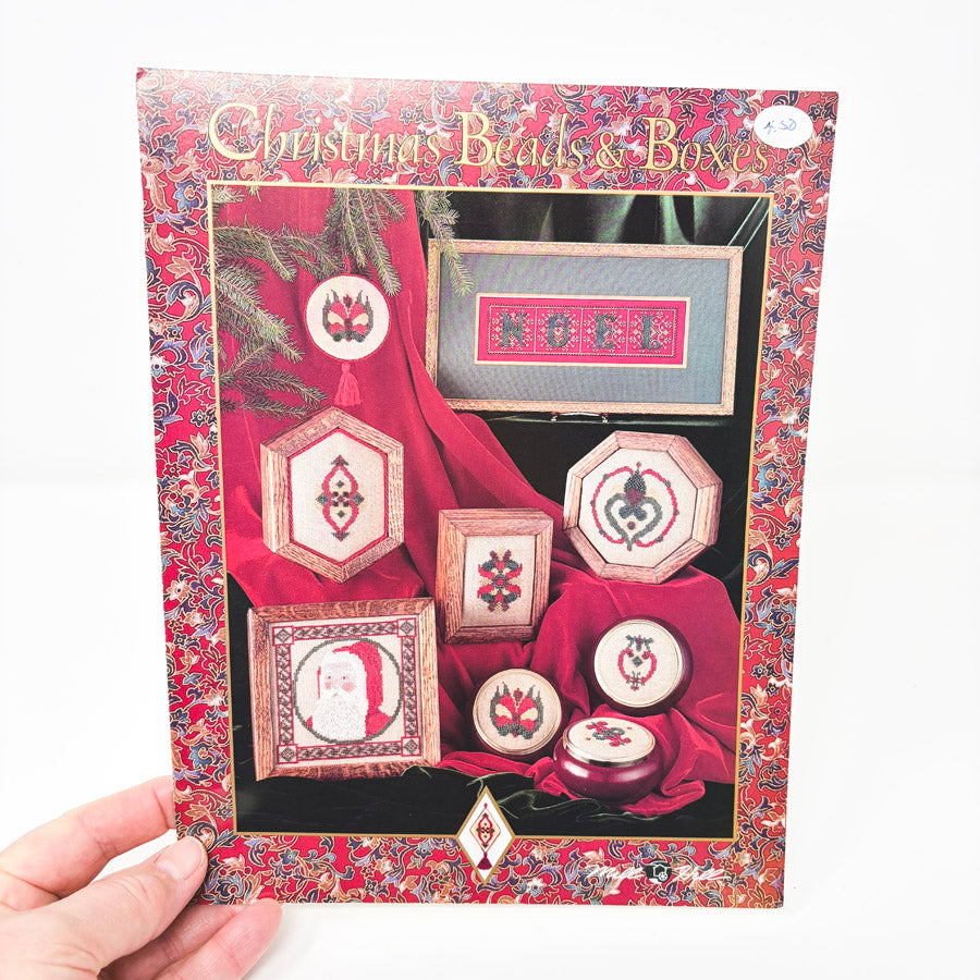 Christmas Beads & Boxes – Mill Hill Cross Stitch Pattern Leaflet