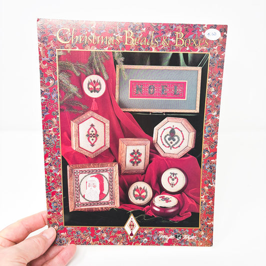 Christmas Beads & Boxes – Mill Hill Cross Stitch Pattern Leaflet