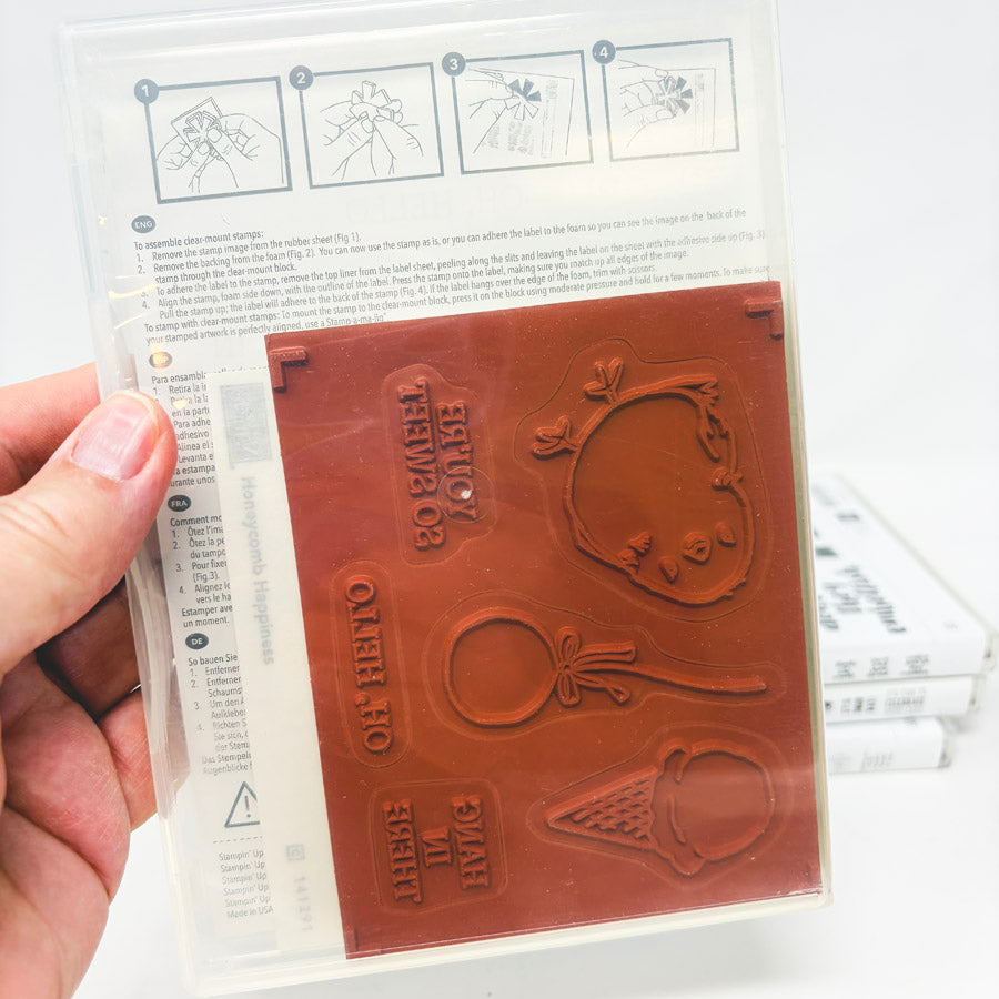 2016 Stampin’ Up Clear Mount Stamp Sets