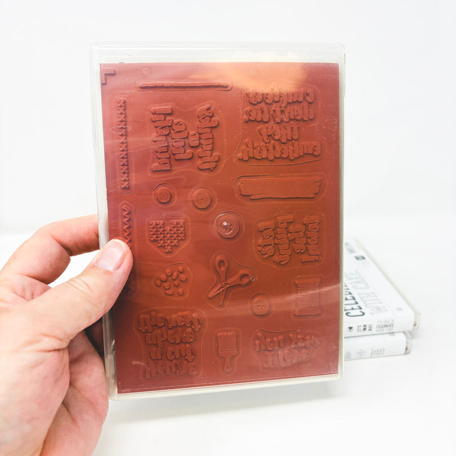 2016 Stampin’ Up Clear Mount Stamp Sets