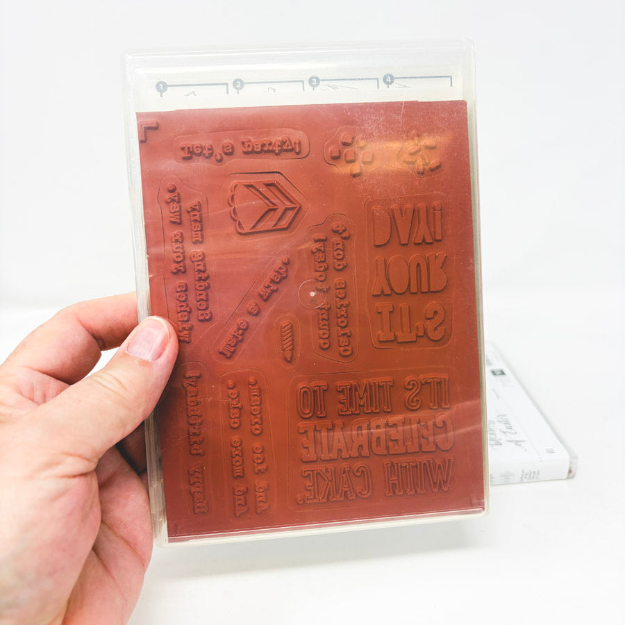 2016 Stampin’ Up Clear Mount Stamp Sets