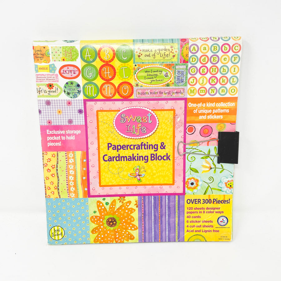 12" x 12" Lori Siebert "Sweet Life" Papercrafting & Cardmaking Block
