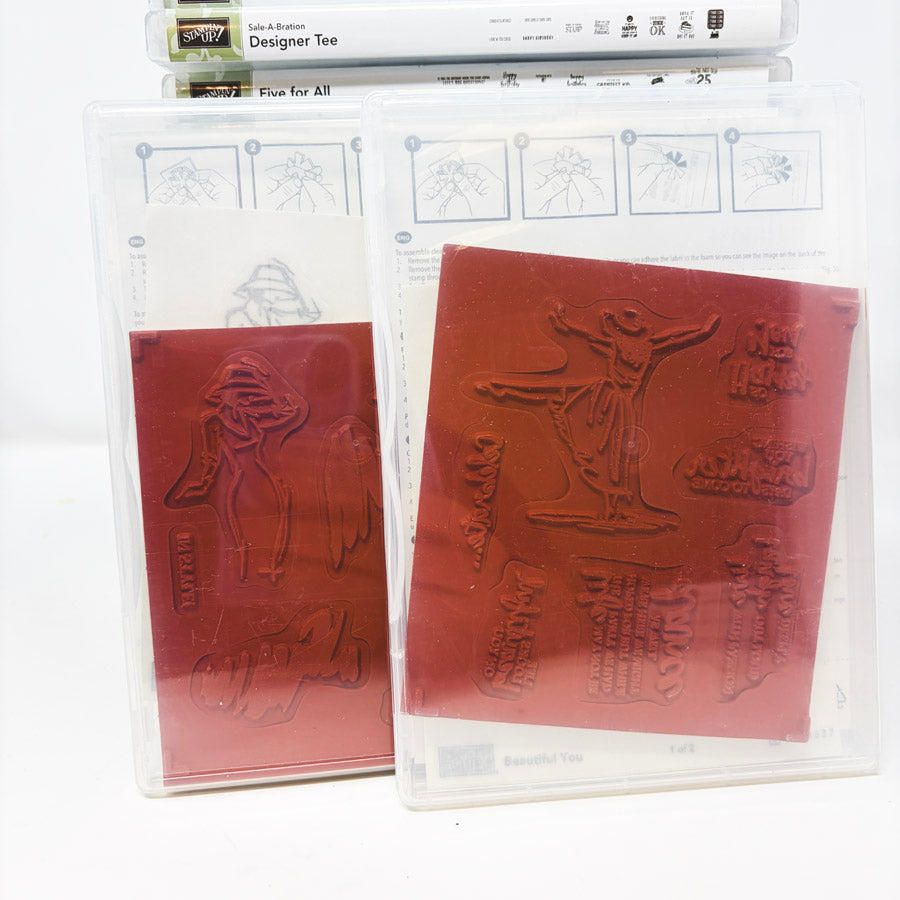 2017 Stampin’ Up Clear Mount Stamp Sets