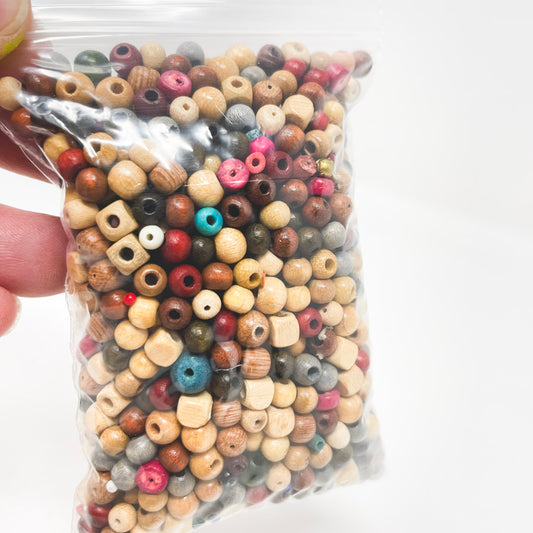 Assorted Wood Beads