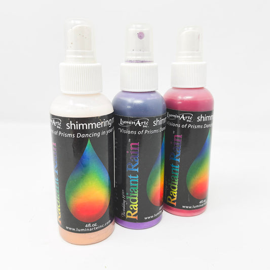 LuminArte Radiant Rain Shimmer Spray Bundle
