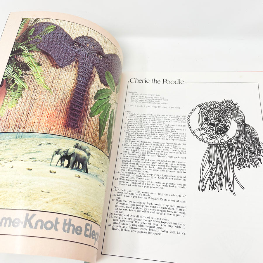 Macrame Animal Art Booklet