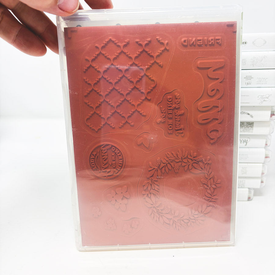 2017 Stampin’ Up Clear Mount Stamp Sets