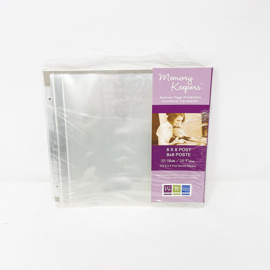 We R Memory Keepers 8" x 8" Page Protectors