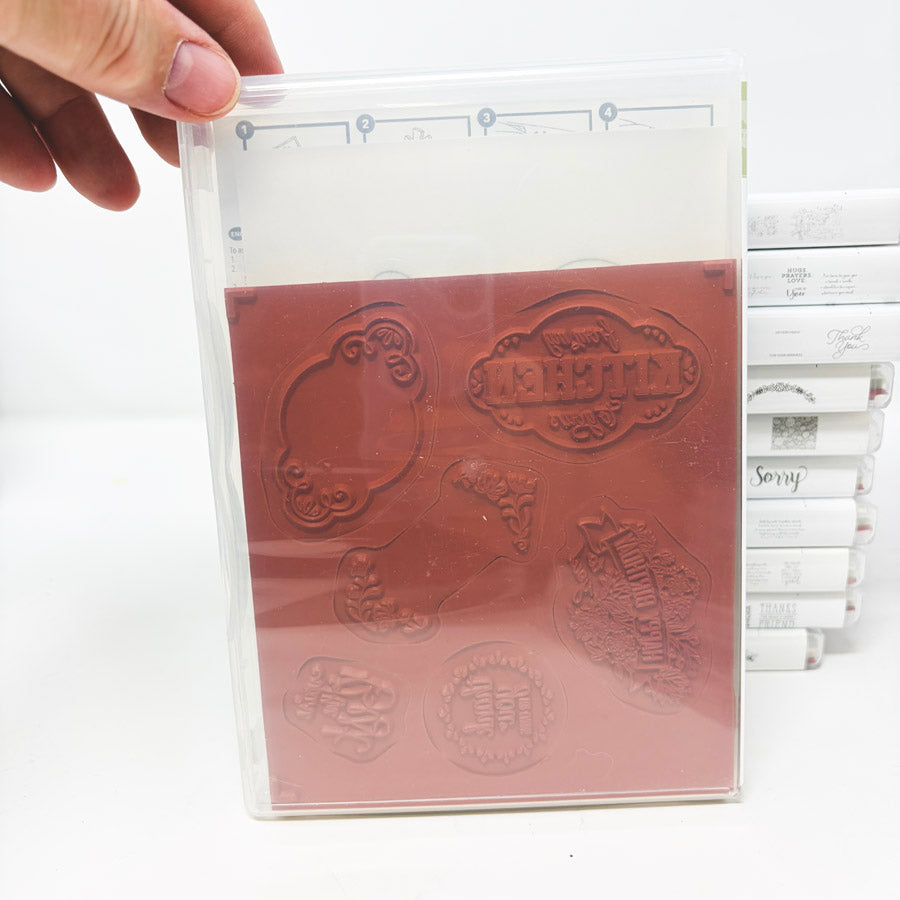 2017 Stampin’ Up Clear Mount Stamp Sets