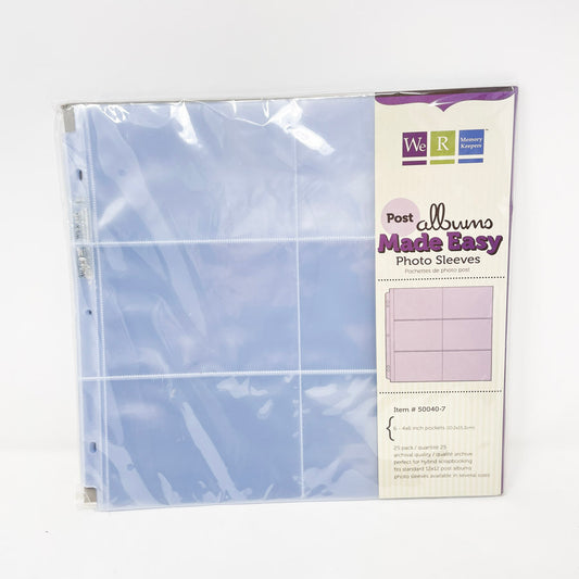 We R Memory Keepers Divided 12" x 12" Photo Sleeves