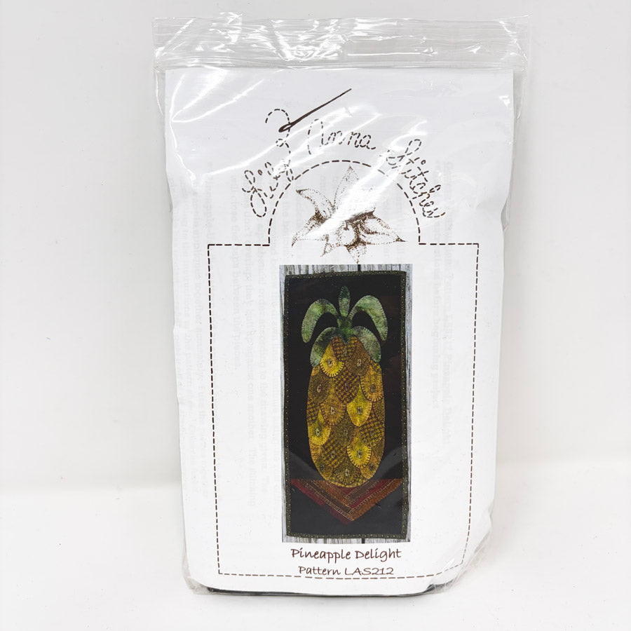 Pineapple Delight Wool Applique Kit by Lily Anna Stitches