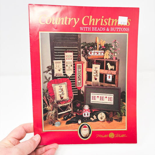 Country Christmas – Mill Hill Cross Stitch Pattern Leaflet