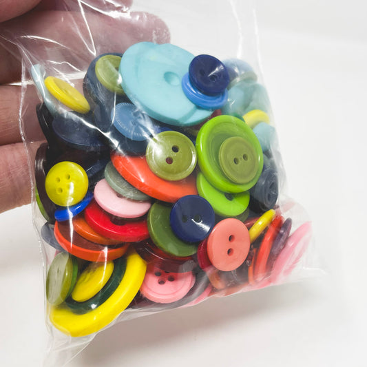 Cute Rainbow Button Collection