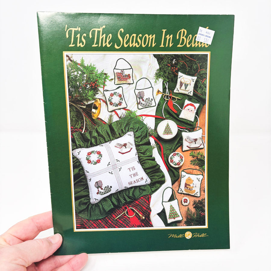 'Tis the Season in Beads – Mill Hill Cross Stitch Pattern Leaflet
