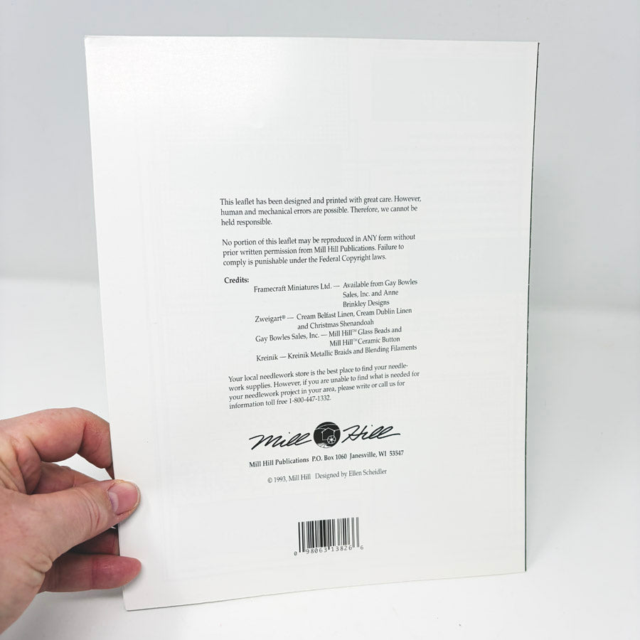 'Tis the Season in Beads – Mill Hill Cross Stitch Pattern Leaflet