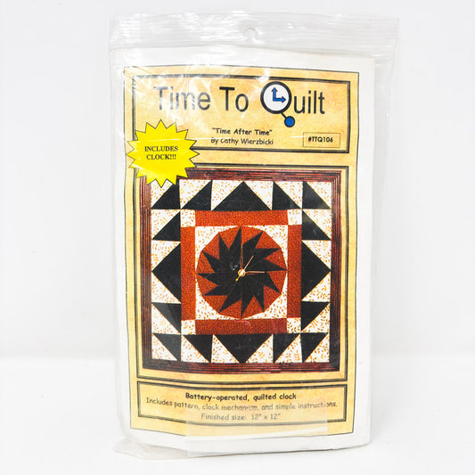 Time to Quilt Pattern and Clock Mechanicals