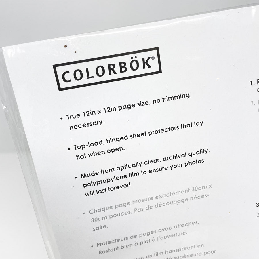 Colorbok 12" x 12" Scrapbook Refills