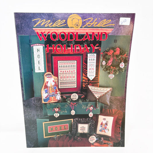 Woodland Holiday – Mill Hill Cross Stitch Pattern Leaflet
