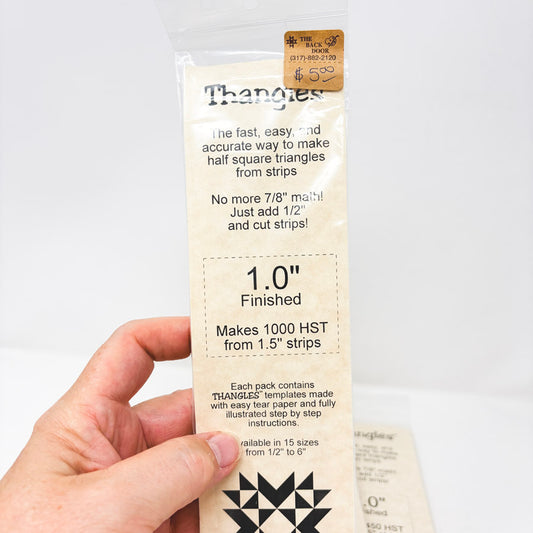 Thangles Quilting Half Square Triangle Templates