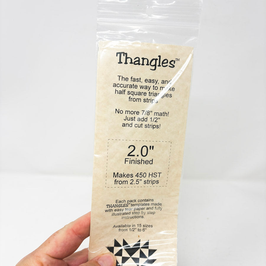 Thangles Quilting Half Square Triangle Templates