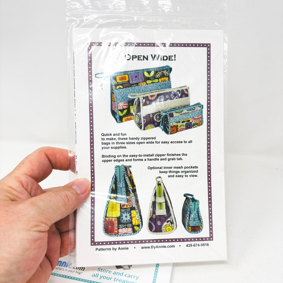 Pouches Sewing Patterns – Patterns by Annie