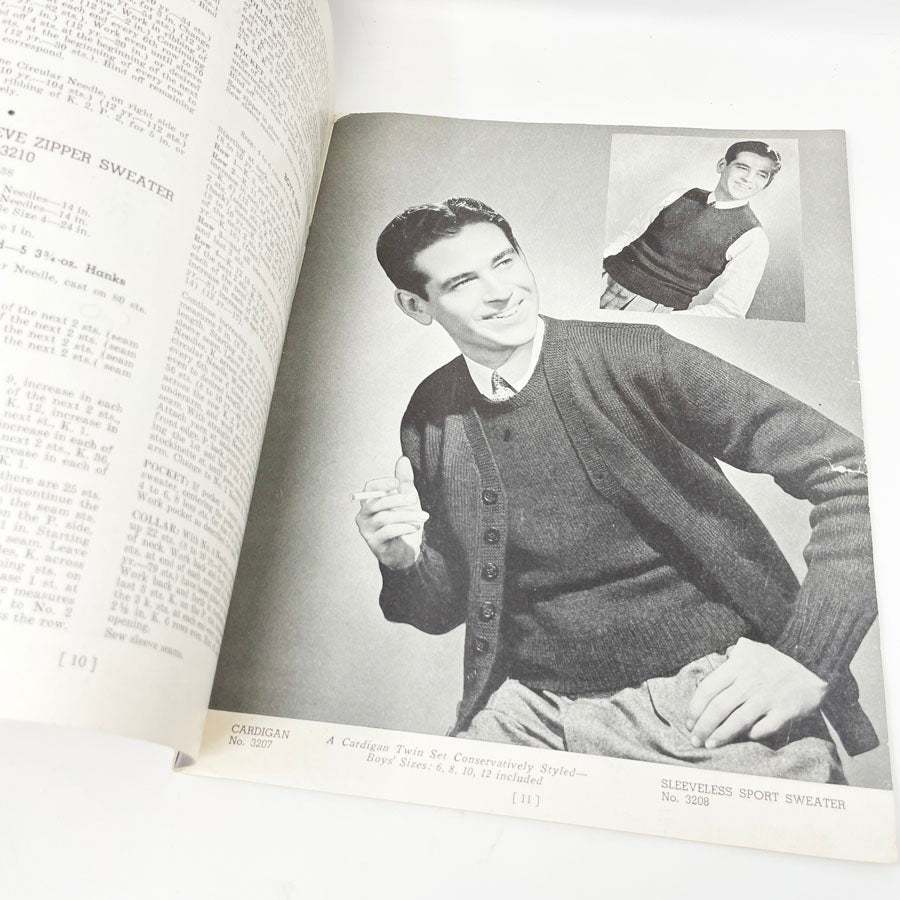 Jack Frost Sweaters for Men and Boys Booklet