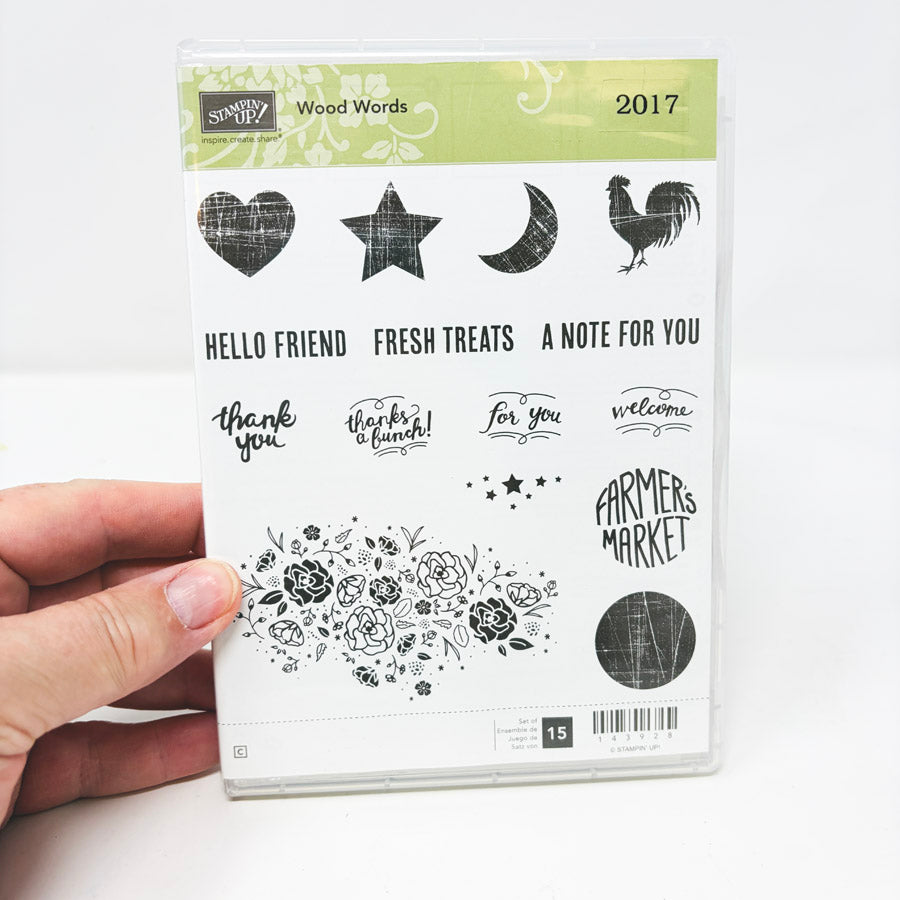 2017 Stampin’ Up Clear Mount Stamp Sets
