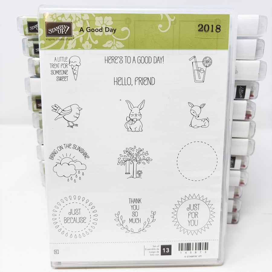 2018 Stampin’ Up Clear Mount Stamp Sets