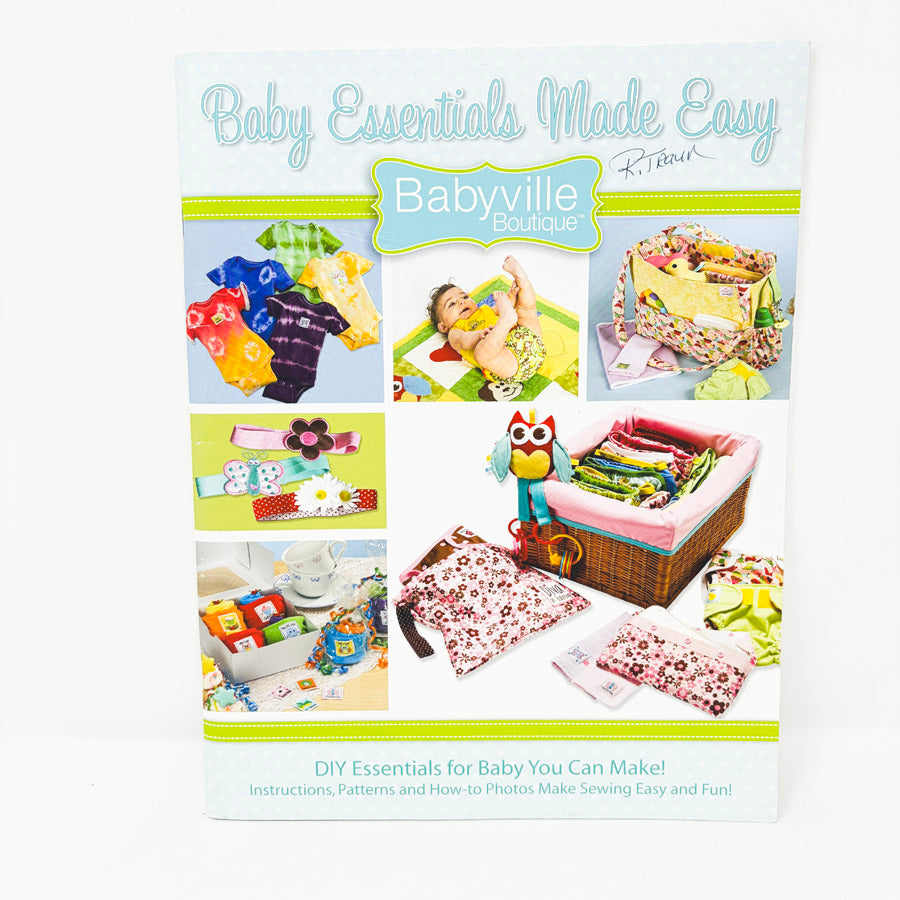 Baby Essentials Made Easy Booklet by Babyville Boutique