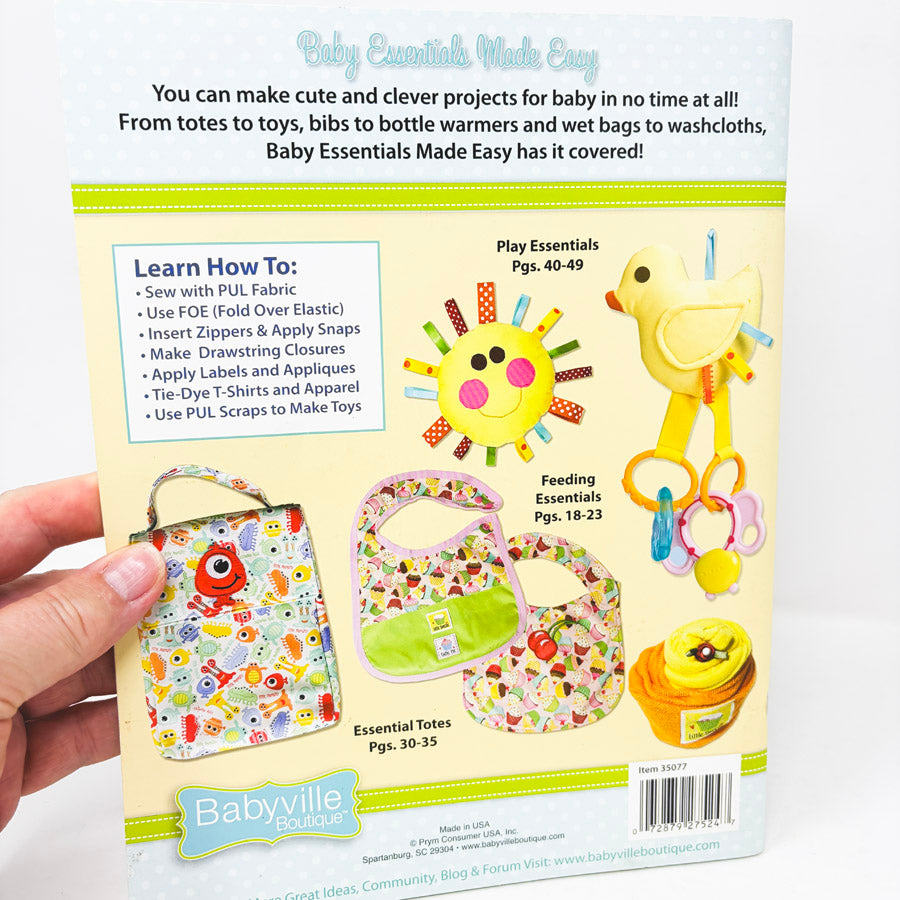 Baby Essentials Made Easy Booklet by Babyville Boutique