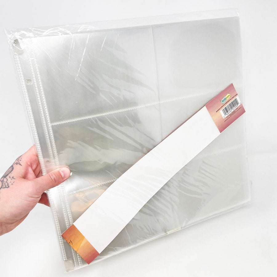 Archivers Divided 12" x 12" Photo Sleeves