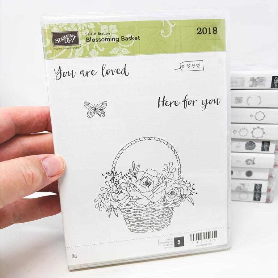 2018 Stampin’ Up Clear Mount Stamp Sets